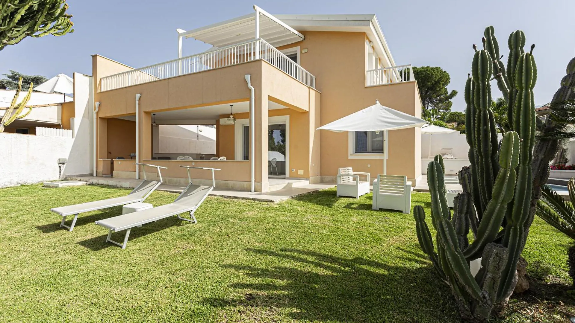 Luxury Villa Urania With Pool - Stella Del Mare Fontanebianche Fontane Bianche